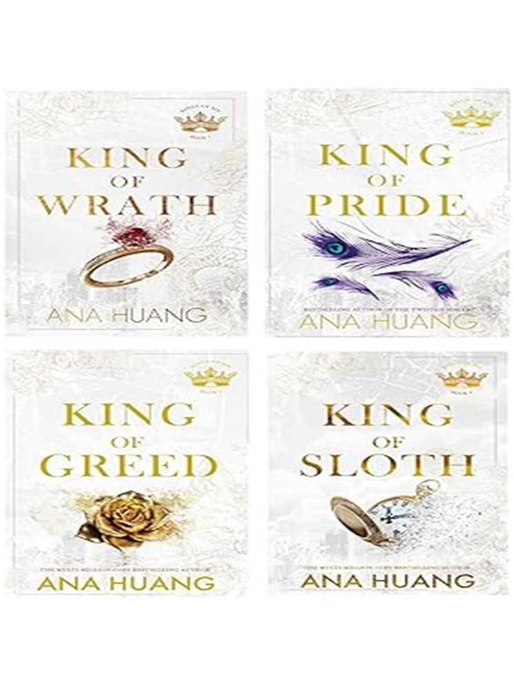     			King of Wrath + King of Pride + King of Greed + King of Sloth Comboo Book With Free Double Side Printed Bookmark Paperback