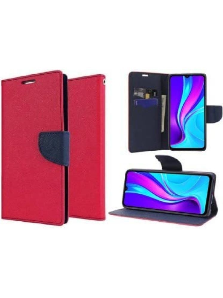     			Masque Pink Flip Cover Artificial Leather Compatible For Xiaomi Redmi 8A Dual ( Pack of 1 )