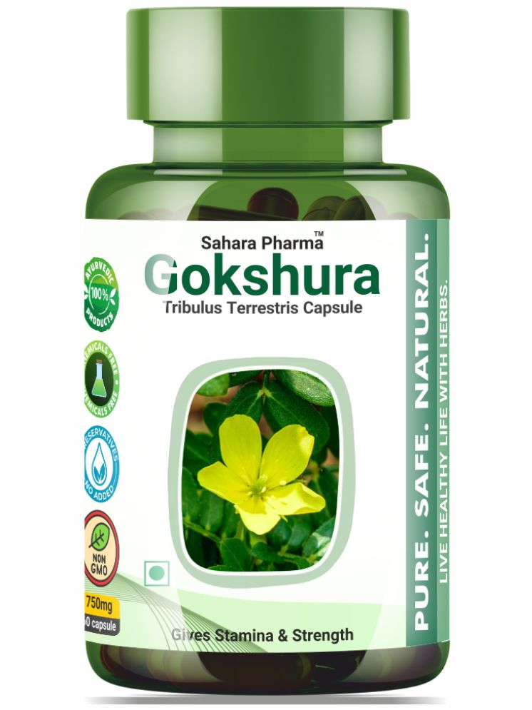     			Sahara Pharma Gokshura - Tribulus terrestris Capsule 60 no.s Pack Of 1