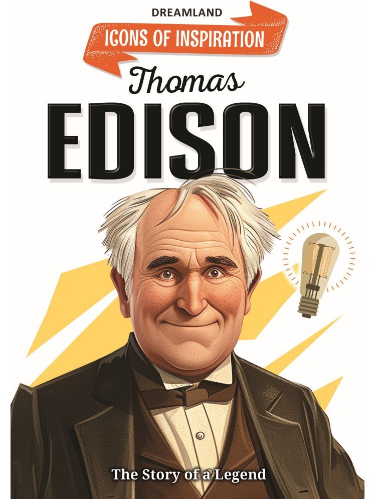     			Thomas Edison  Icons of Inspiration  Illustrated Biography for Kids Age 6 12 Years