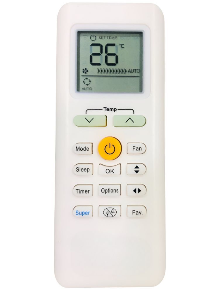     			Upix 205 AC Remote Compatible with Midea AC