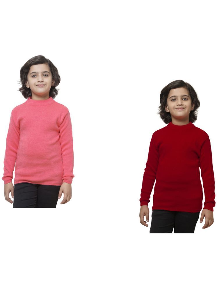     			IndiWeaves Pack of 2 Boys Woollen Blend Sweater ( Multicolor )