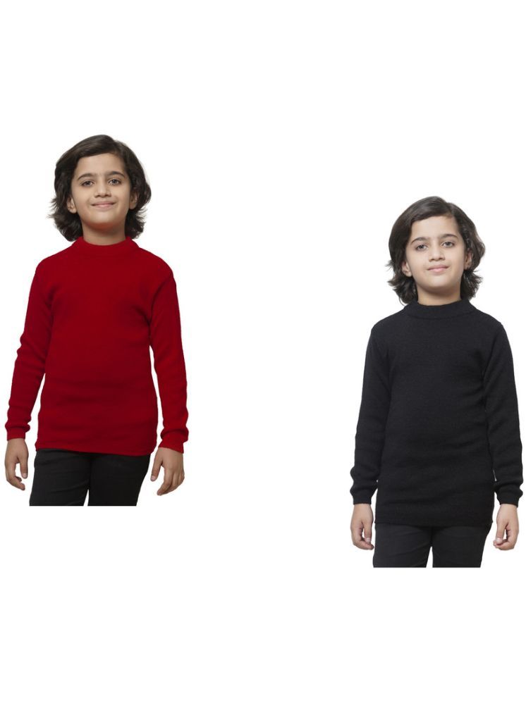     			IndiWeaves Pack of 2 Boys Woollen Blend Sweater ( Multicolor )