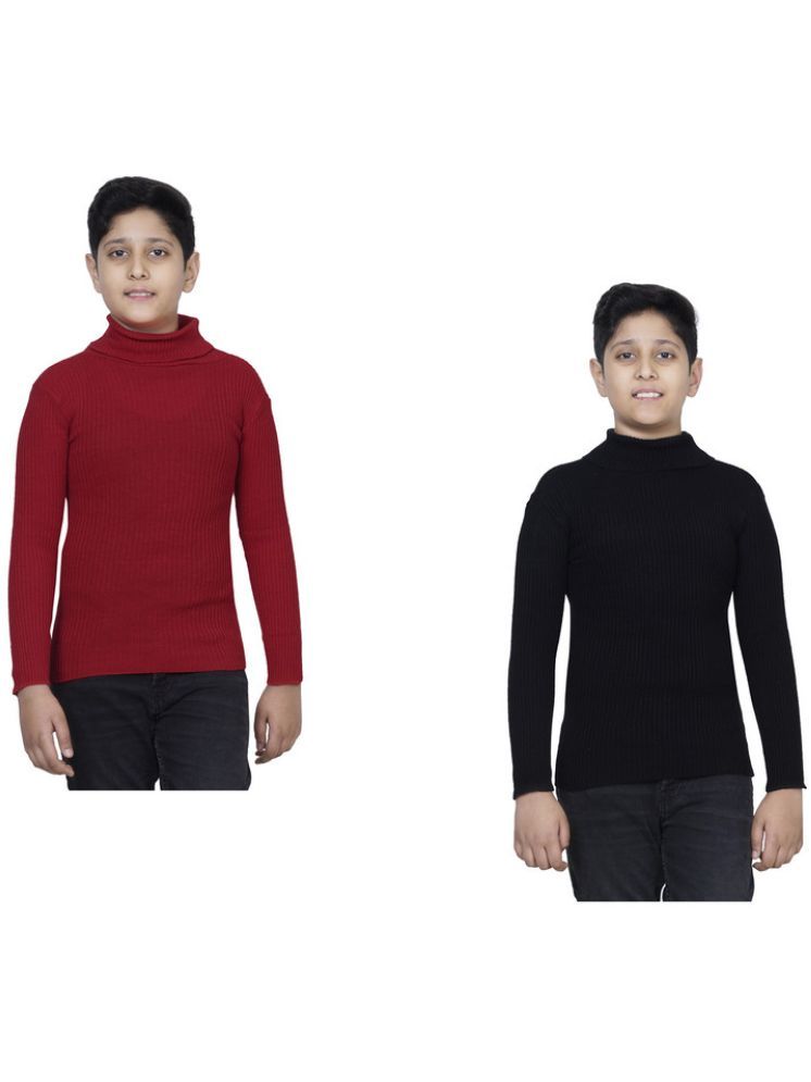     			IndiWeaves Pack of 2 Boys Woollen Blend Sweater ( Multicolor )