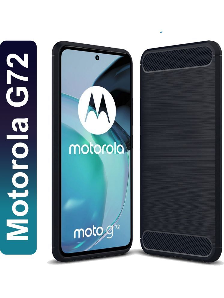     			Knotyy Plain Cases Compatible For Rubber Motorola G72 ( Pack of 1 )