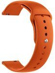 ACM Watch Strap Silicone Belt 22mm compatible with Noise Noisefit Javelin Smartwatch Sports Band Orange