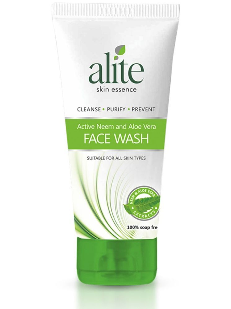     			Alite Active Neem & Aloe Vera Anti Acne Face Wash Cleanser for Clear, Radiant Skin 100g