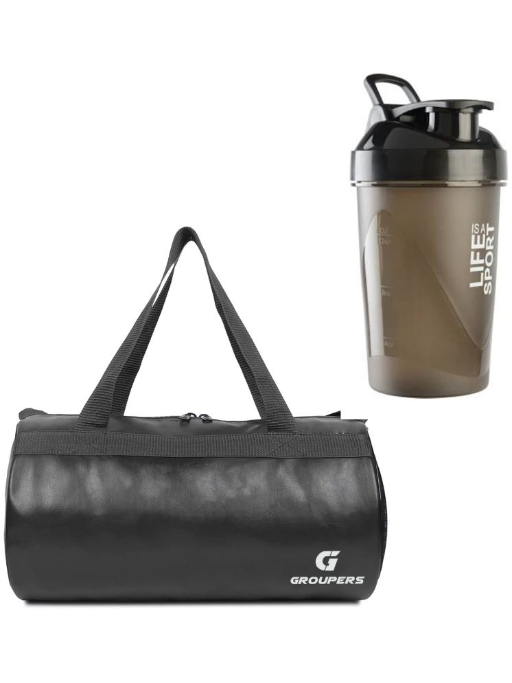     			GROUPERS P.U. BLACK 20 Ltrs Gym Bag