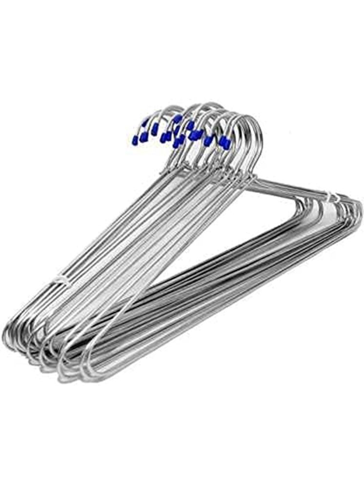     			Mannat Stainless Steel Standard Clothes Hangers ( Pack of 12 )