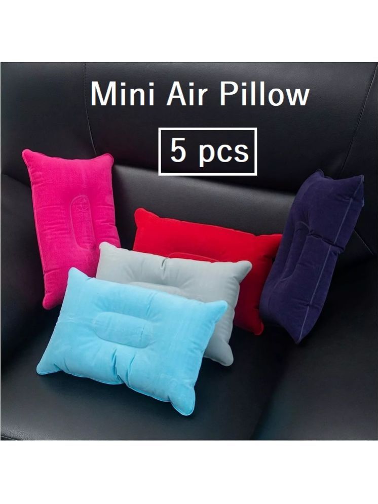     			Mini Air Pillow for Hiking,Camping,Traveling,Napping,Desk Rest pack of 5