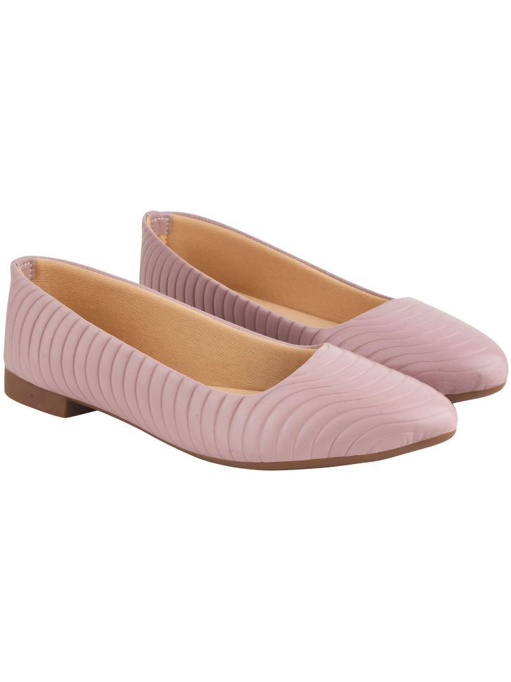     			Stylestry Mauve Women's Casual Ballerinas