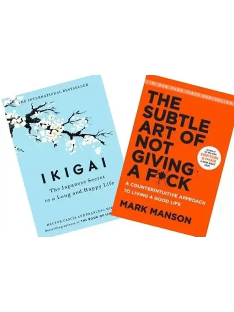     			THE SUBTLE ART OF NOT GIVING A F*CK +IKIGAI