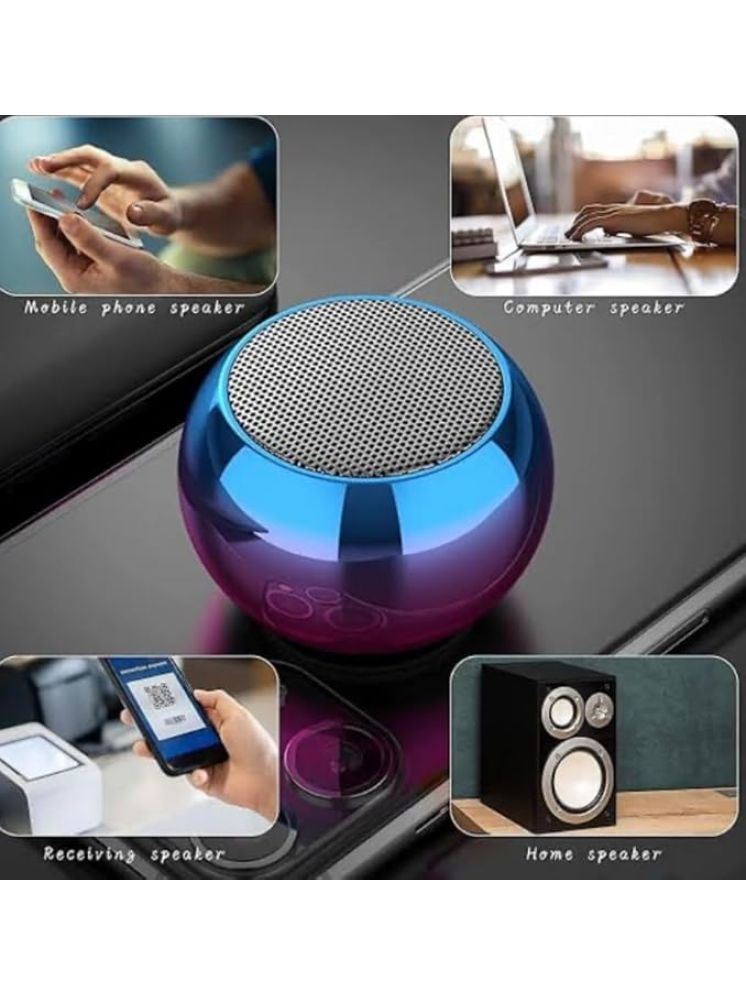     			The Eminent Ltd. M5 BTSS 10 W Bluetooth Speaker Bluetooth v5.0 with 3D Bass Playback Time 6 hrs Assorted