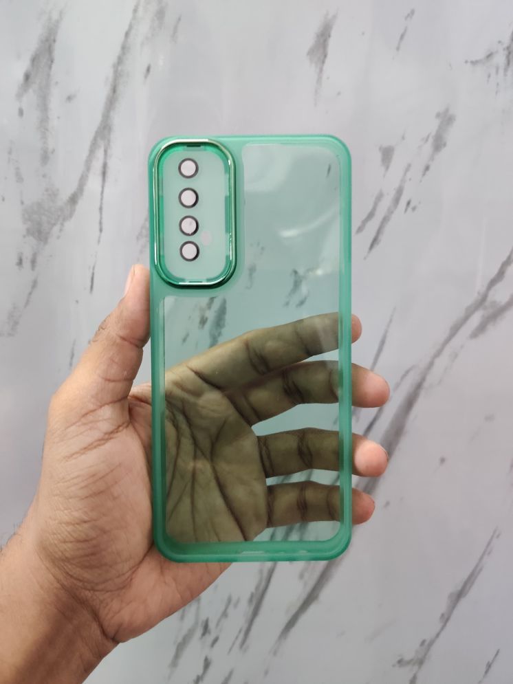     			ZAMN Silicon Soft cases Compatible For Silicon Realme 7 ( )