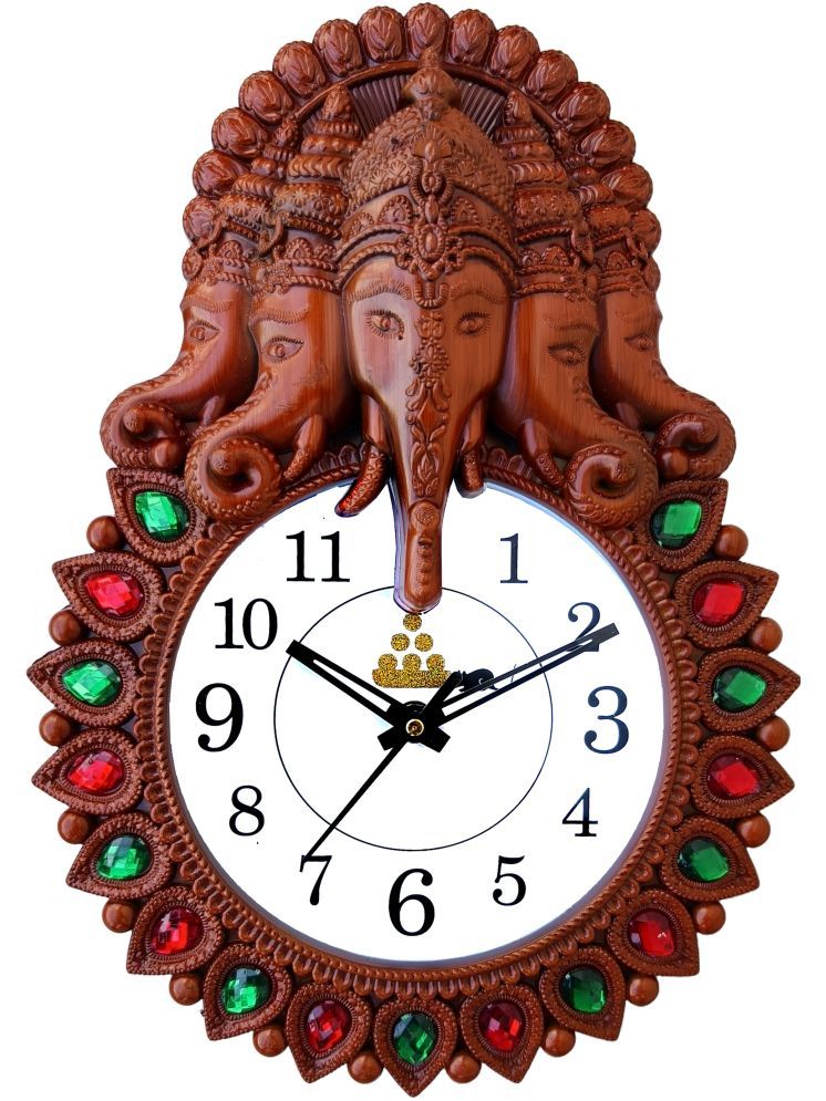     			shivaira Assymetric Analog Wall Clock