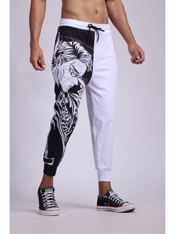     			yellow tree White Polyester Men's Trackpants ( Pack of 1 )