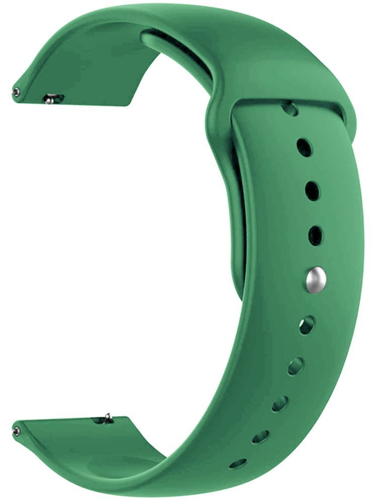     			ACM Watch Strap Silicone Belt 22mm compatible with Fastrack Limitless Fs2 Plus Smartwatch Sports Band Green