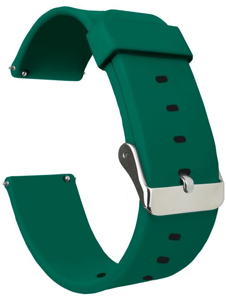     			ACM Watch Strap Silicone Belt 22mm compatible with Fastrack Magnus Fx1 Smartwatch Casual Classic Band Green