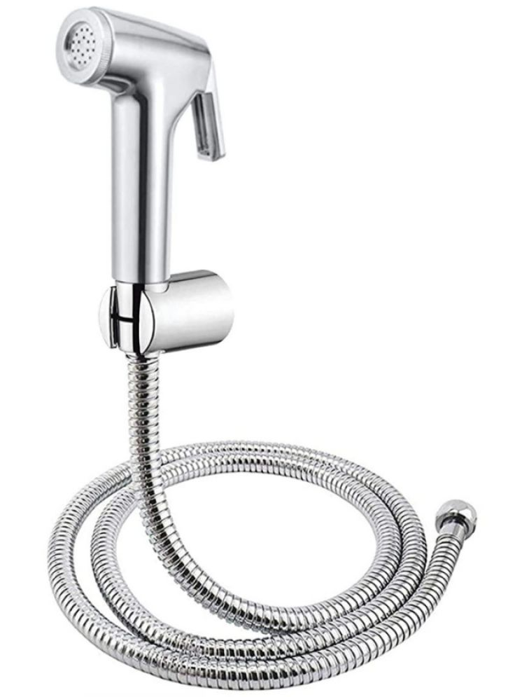     			COSVIT ABS Ivory Health Faucet with 1m Hose Pipe and Hook Plastic(ABS) Jet Sprays