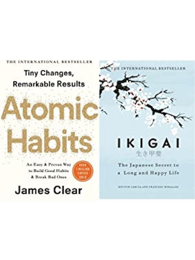     			best novel combo Atomic Habits + Ikigai (Set of 2 Books)