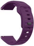 ACM Watch Strap Sports Silicone Belt 22mm compatible with Noise Noisefit Halo 2 Smartwatch Breatheable Band Purple