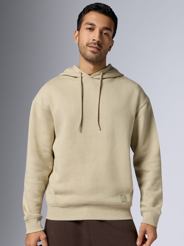     			XYXX Cotton Blend Hooded Men's Sweatshirt - Beige ( Pack of 1 )