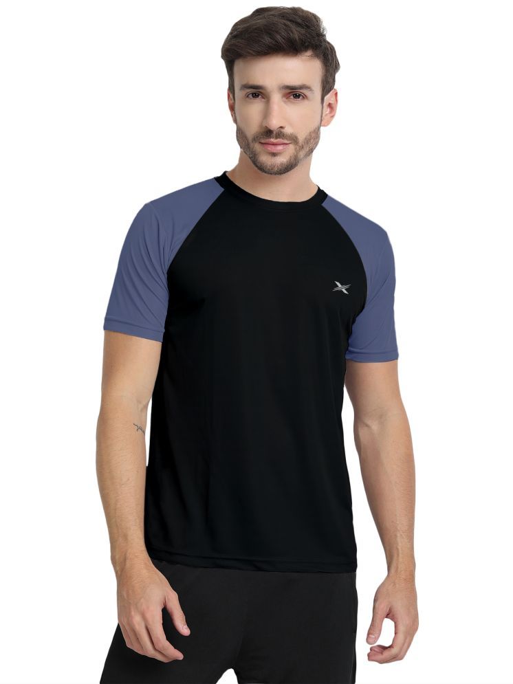     			FTX Pack of 1 Polyester Regular Fit Men's T-Shirt ( Black )