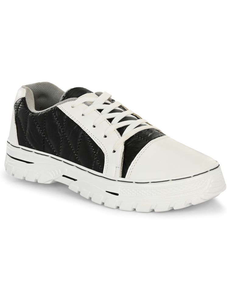     			Bucik White Men's Lifestyle Shoes