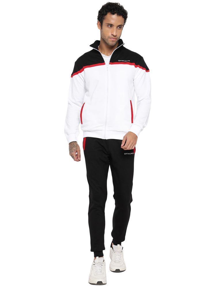     			OFF LIMITS Black Fleece Regular Fit Colorblock Men's Sports Tracksuit ( Pack of 1 )