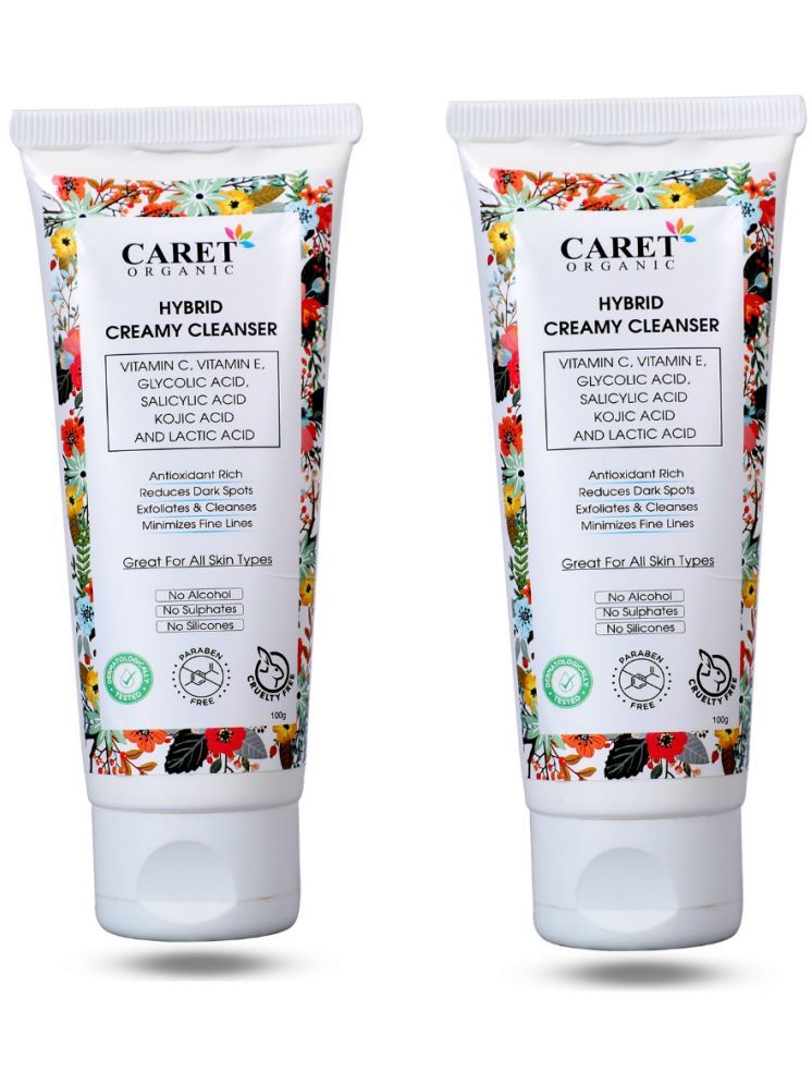     			Caret Organic - Daily Use Face Wash For All Skin Type ( Pack of 2 )