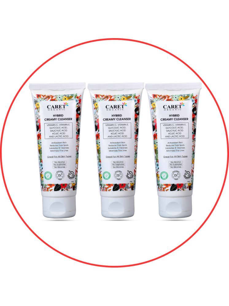     			Caret Organic - Lightening Face Wash For All Skin Type ( Pack of 3 )