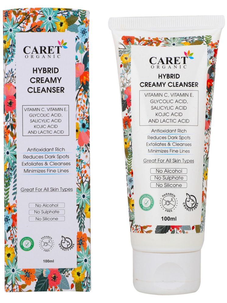     			Caret Organic - Tan Removal Face Wash For All Skin Type ( Pack of 1 )