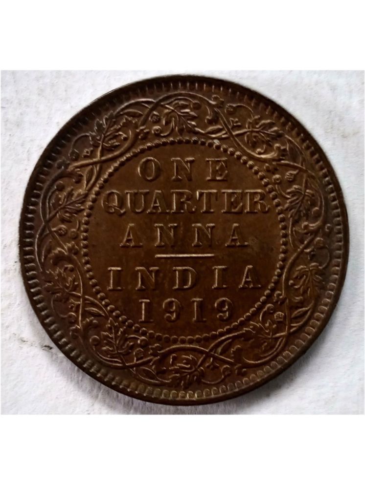     			KGV - QUARTER ANNA UNC - 1919 - 1 PCS