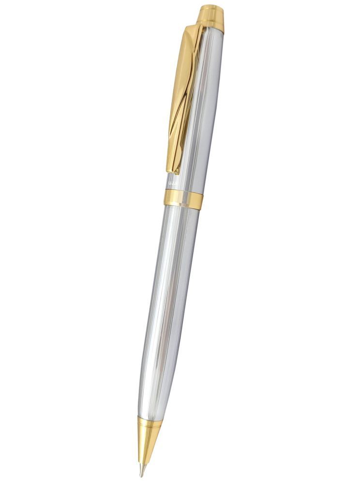     			UJJi Chrome Platted with Golden Part Ball Pen