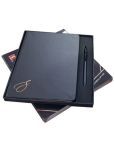 Cello Signature Express Carbon Slim Ball Pen + Journal Notebook Gift Set