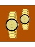 DECLASSE Gold PU Analog Womens Watch