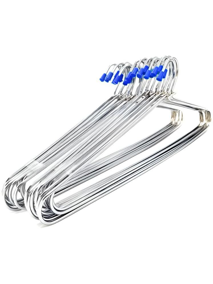     			Home Lane Stainless Steel Multifunctional Hangers ( Pack of 12 )