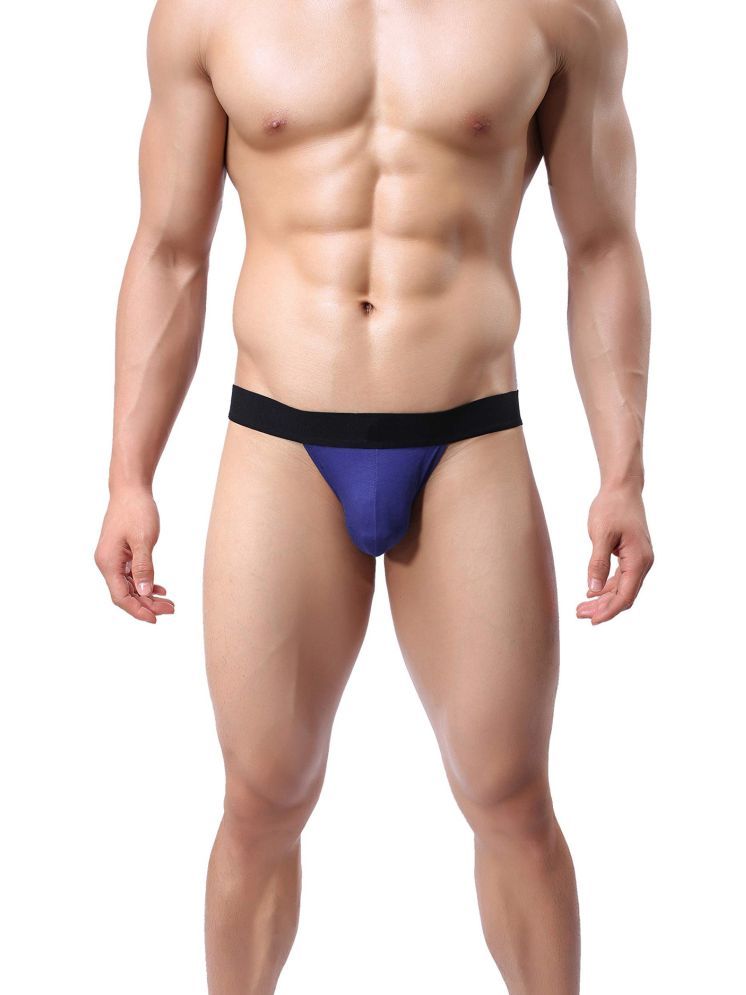     			Intimate Pack of 1 Microfibre Bikini For Men's ( Navy Blue )