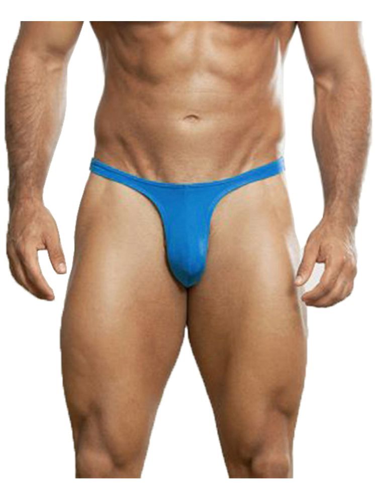     			Intimate Pack of 1 Microfibre Thongs For Men's ( Blue )