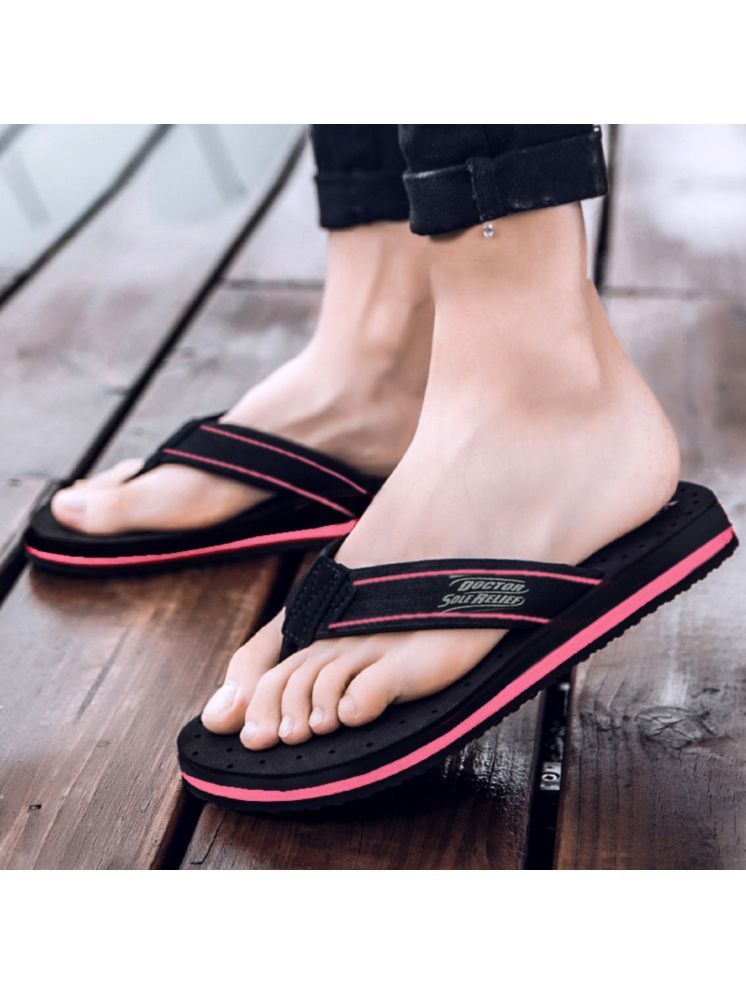     			Kraasa Black Women's Slipper