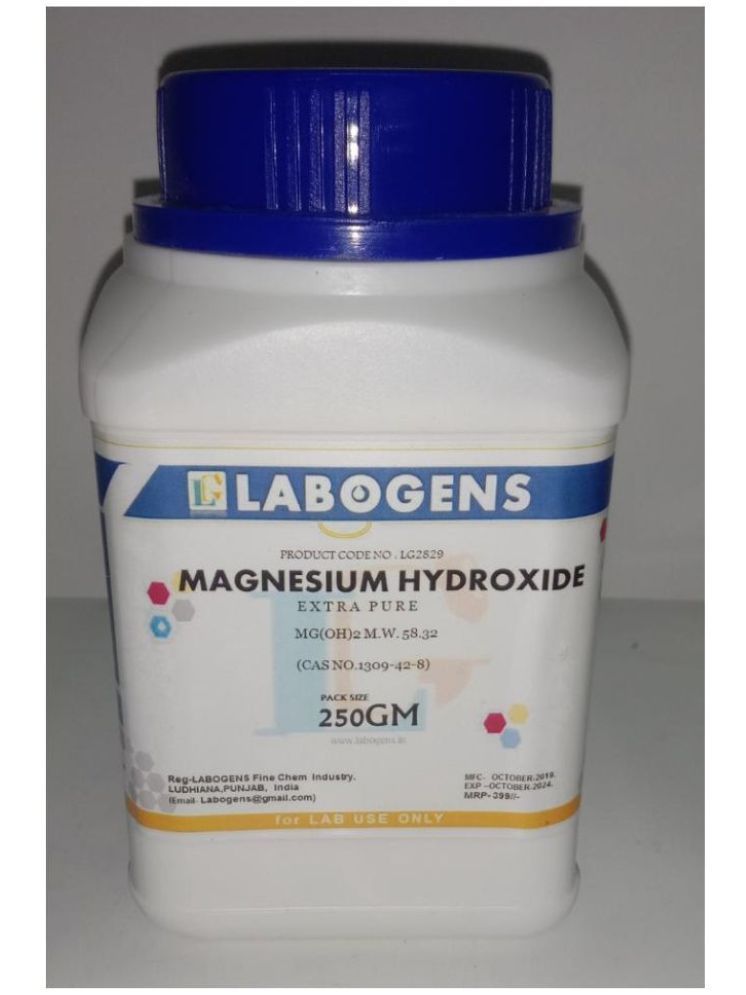     			LABOGENS MAGNESIUM HYDROXIDE Extra Pure 250GM