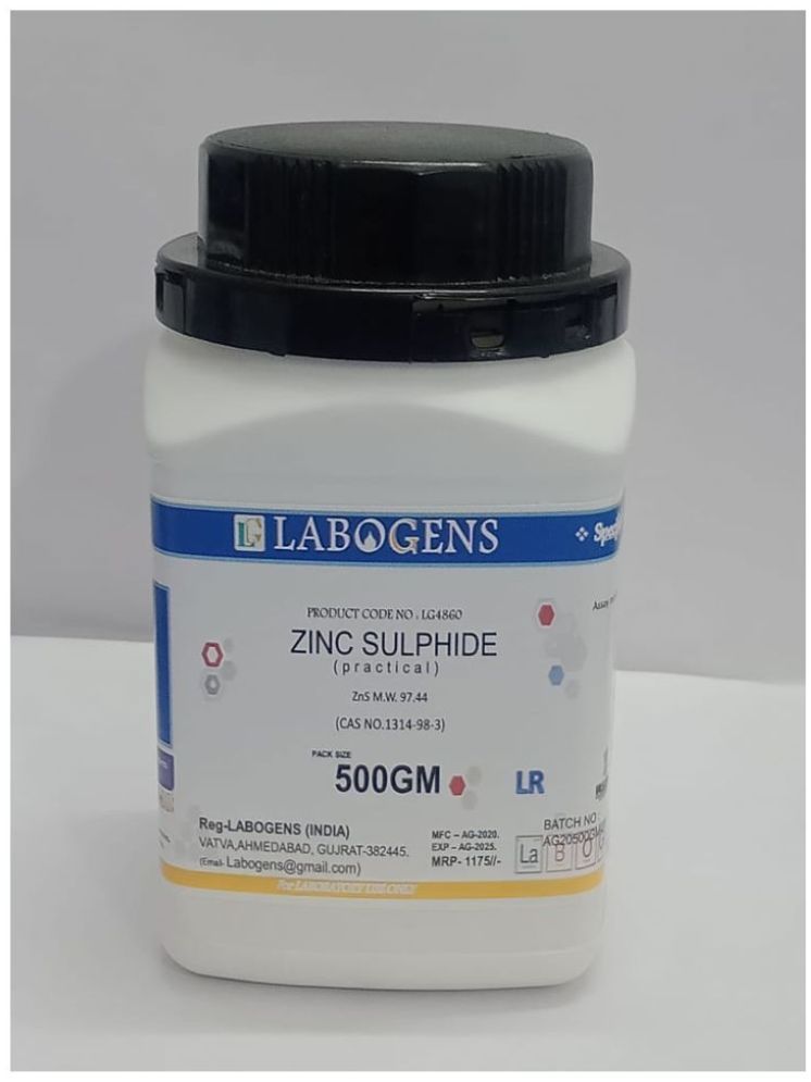     			LABOGENS ZINC SULPHIDE (practical)  500GM