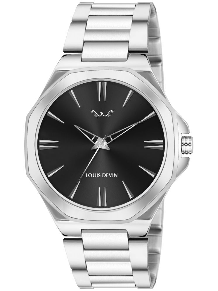     			LOUIS DEVIN Silver Metal Analog Men's Watch