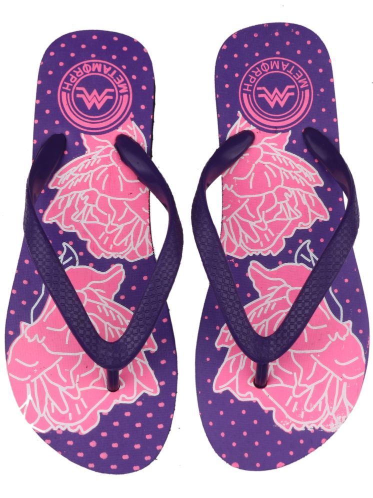     			METAMORPH X RITA Purple Women's Daily Slipper