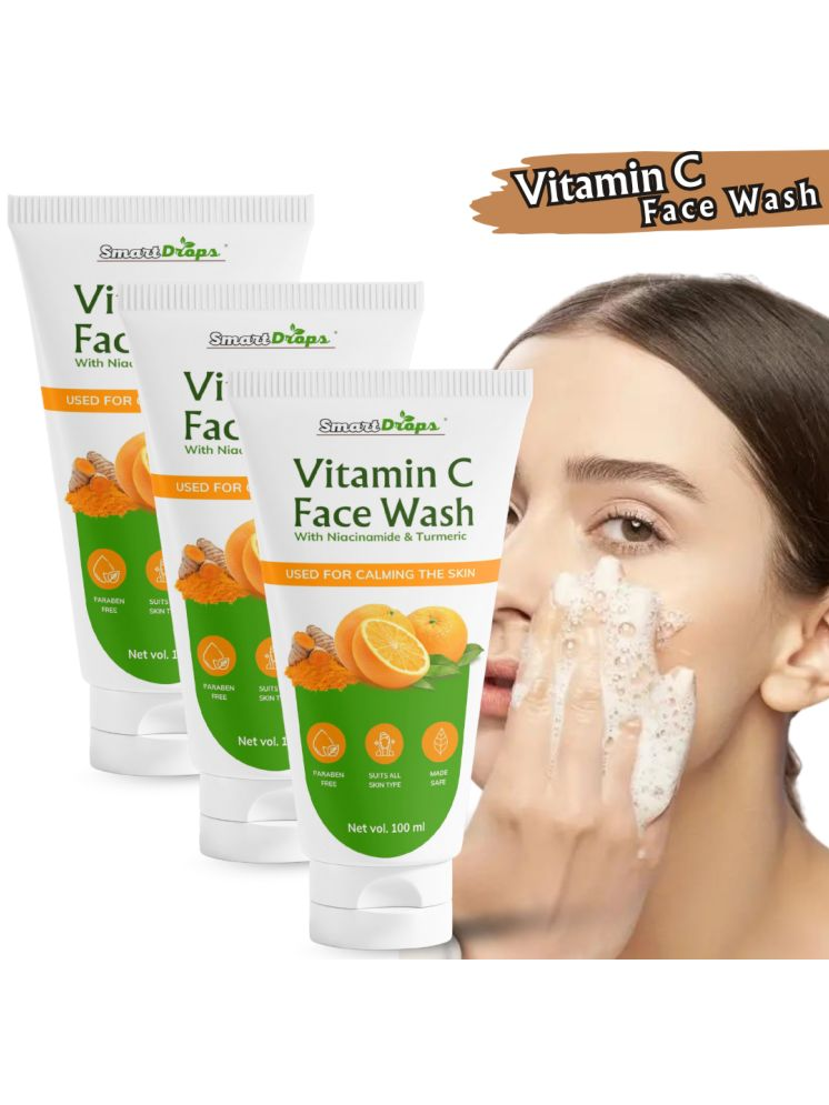     			Smartdrops - Refreshing Face Wash For All Skin Type ( Pack of 3 )