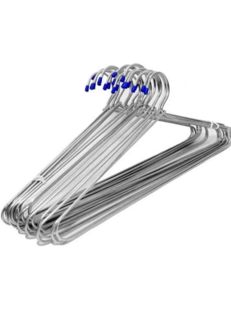     			TINUMS Stainless Steel Standard Clothes Hangers ( Pack of 12 )