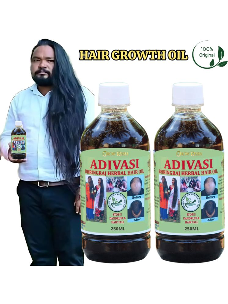     			Growkesh Anti Hair Fall Almond Oil 500 ml ( Pack of 2 )