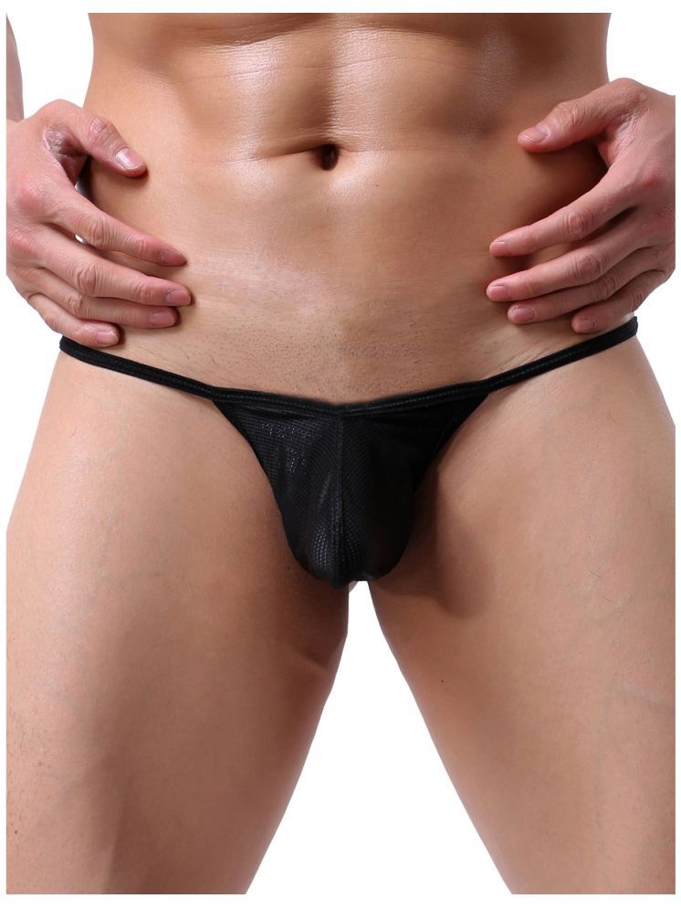     			Intimate Pack of 1 Microfibre G-String For Men's ( Black )