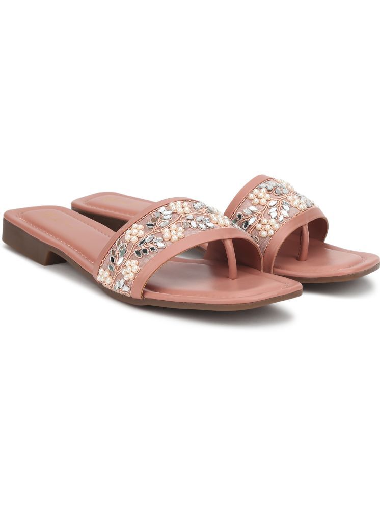     			Picktoes Pink Women's Flats