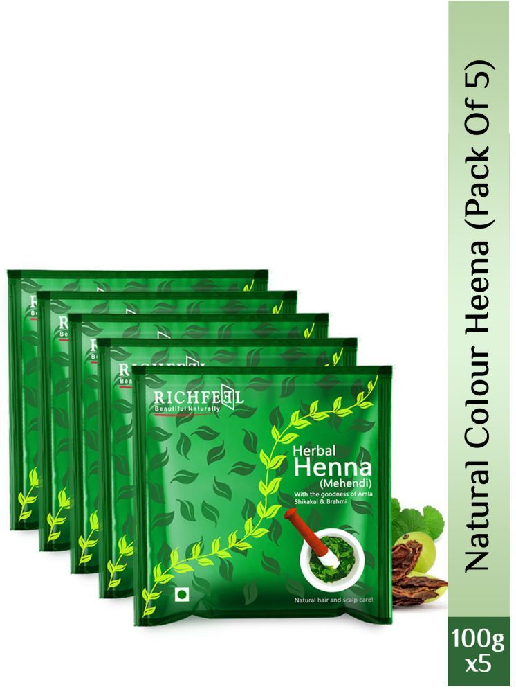     			Richfeel Henna Mehendi 100 Gms Pack of 5